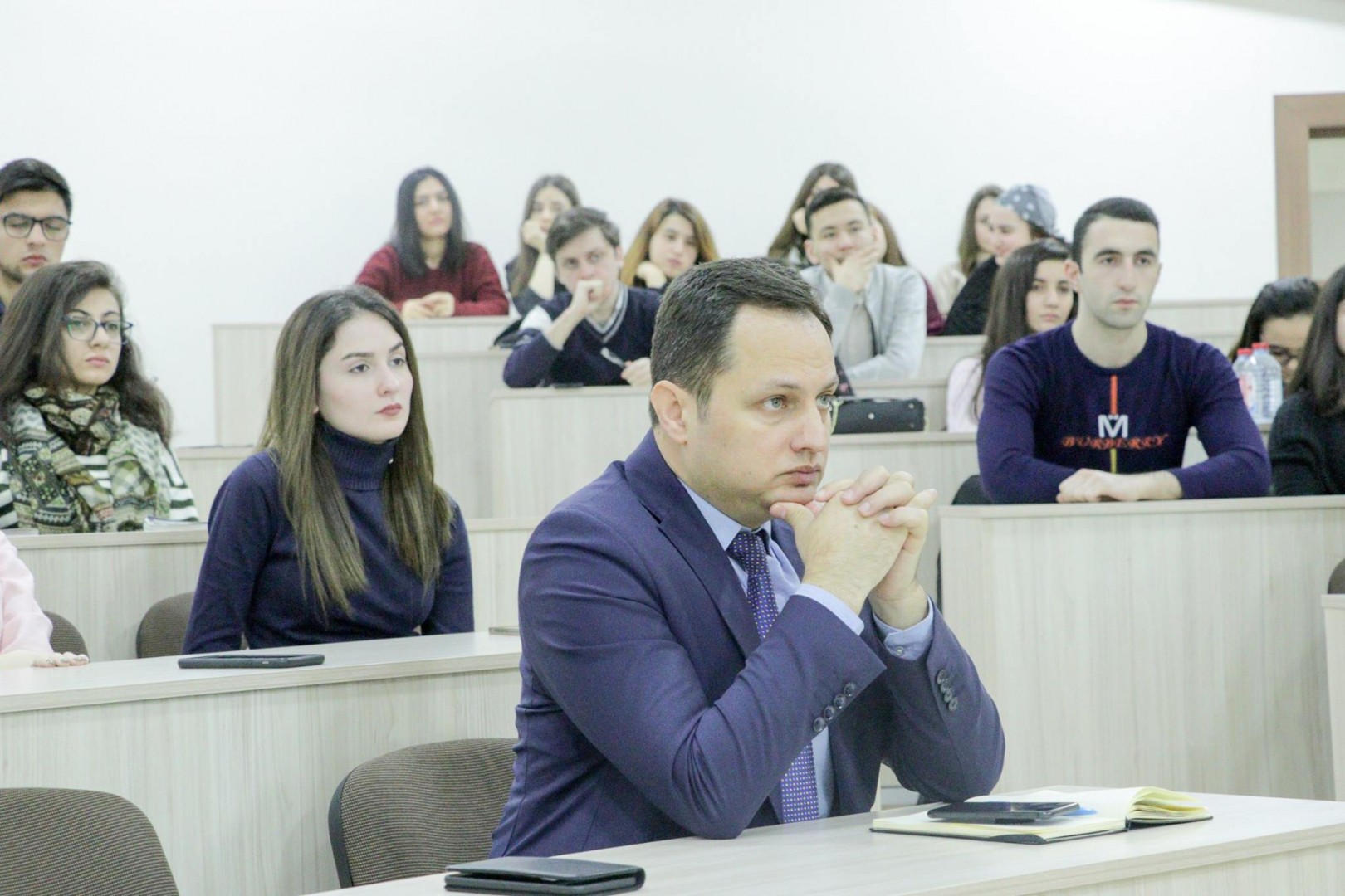 BMT nümayəndəsi Qərbi Kaspi Universitetində-