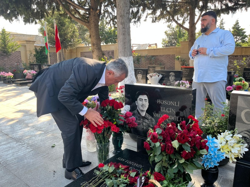 Abşeron rayonunda şəhidlərimiz və onların ailə üzvləri ziyarət olunub