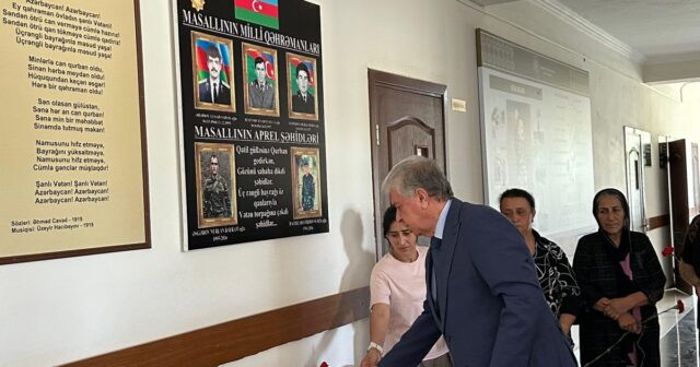 Deputat Fəzail İbrahimli Masallıda seçicilərlə görüş keçirib və vətəndaşları qəbul edib –