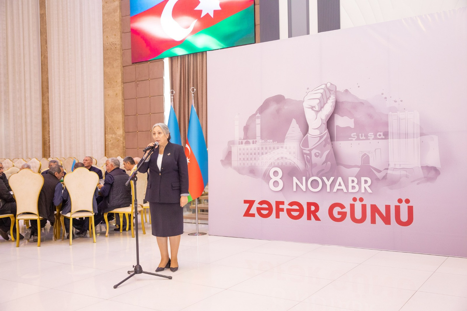 Abşeron rayonunda 8 Noyabr - Zəfər Günü ilə bağlı şəhid ailələri ilə görüş keçirilib