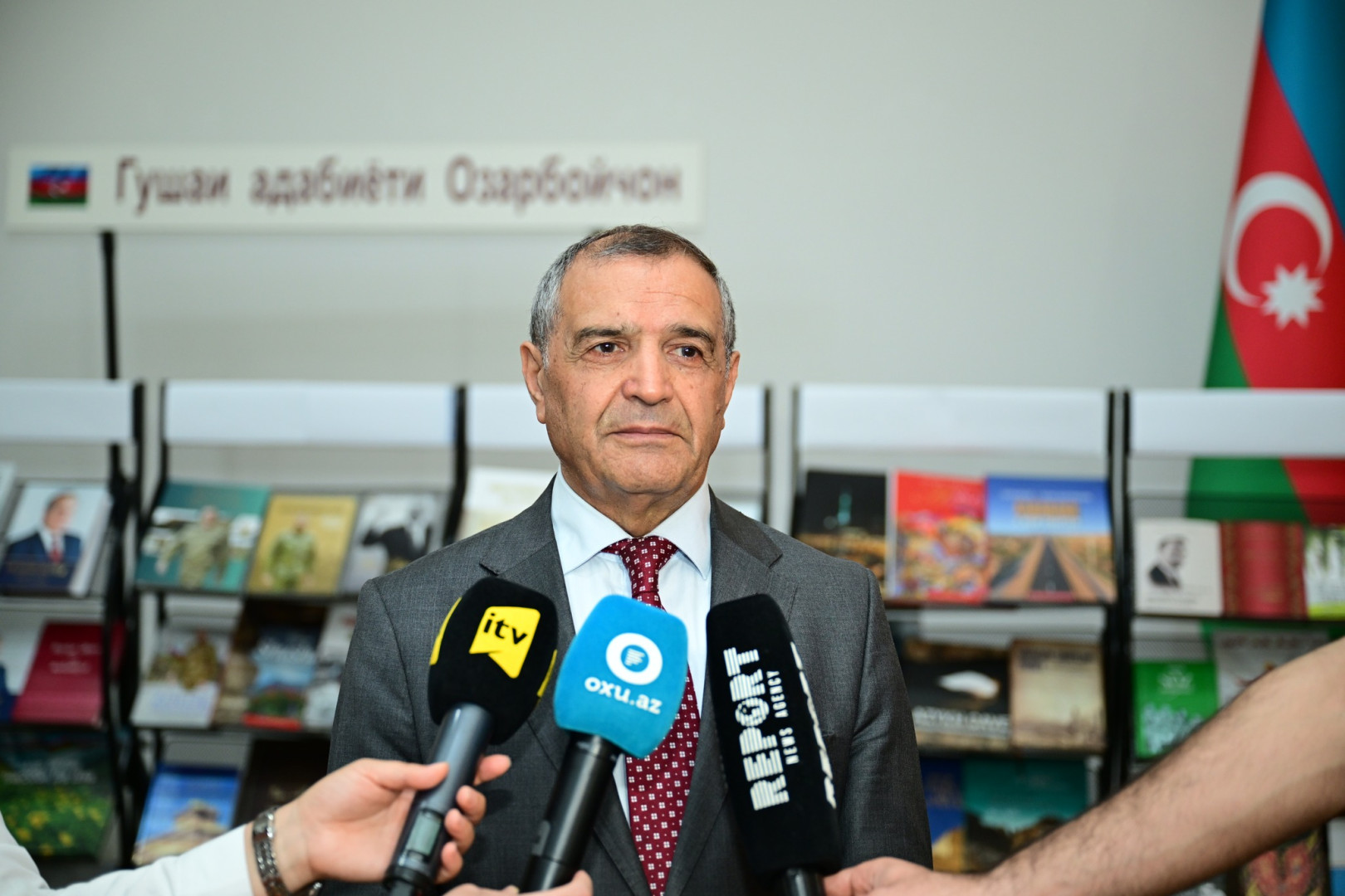 Tacikistan Milli Kitabxanasında Azərbaycan Ədəbiyyatı Guşəsinin açılış mərasimi olub