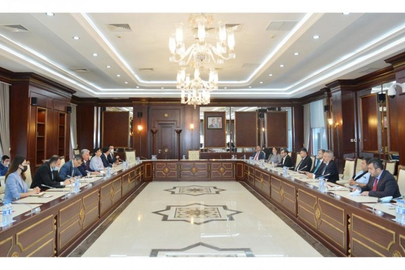Fəzail İbrahimli Türkiyə nümayəndə heyəti ilə görüşdü