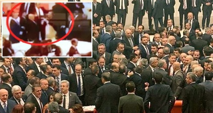 Ərdoğanı təhqir edən CHP-li deputat döyüldü