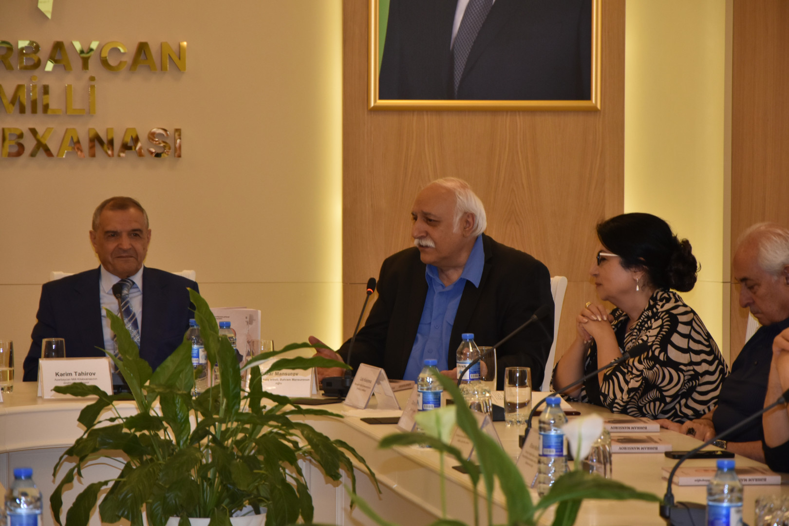 Milli Kitabxanada “Bəhram Mansurov. Biblioqrafiya” kitabının təqdimat mərasimi keçirilib