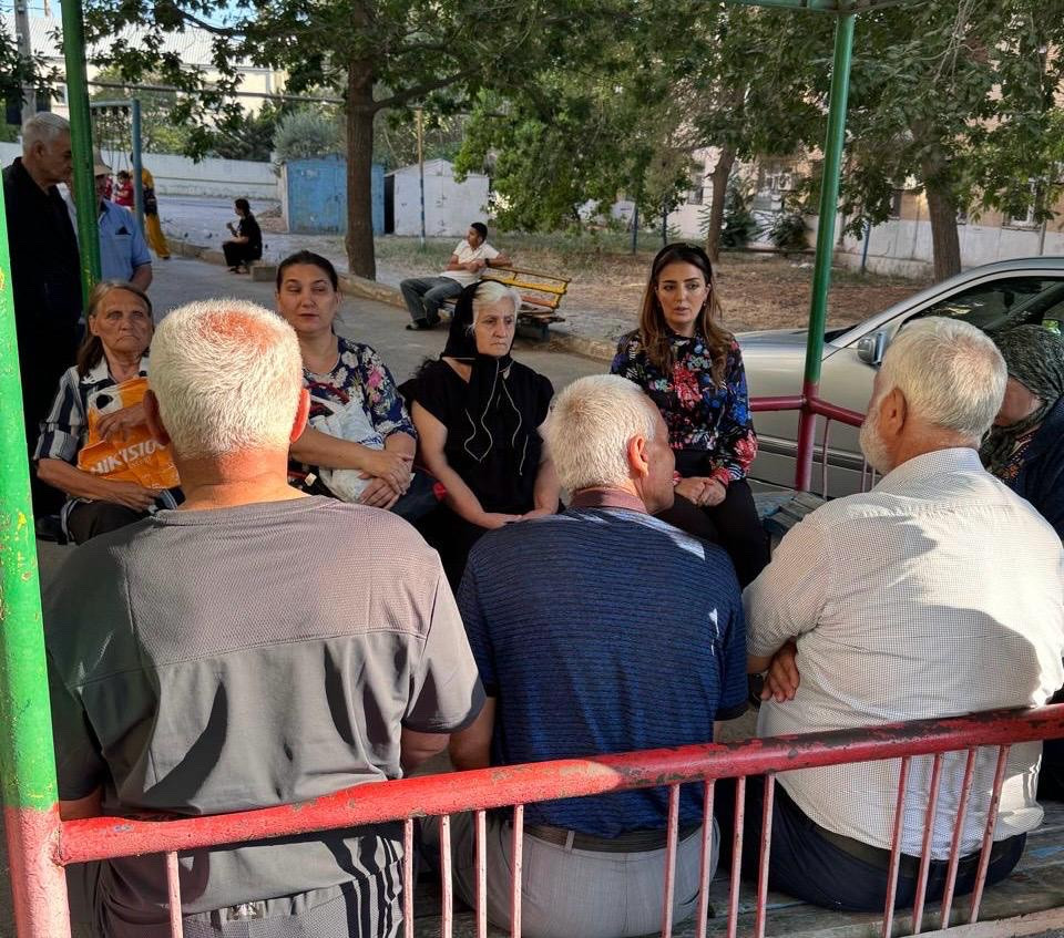 Könül Nurullayeva növbəti səyyar qəbulunu keçirib