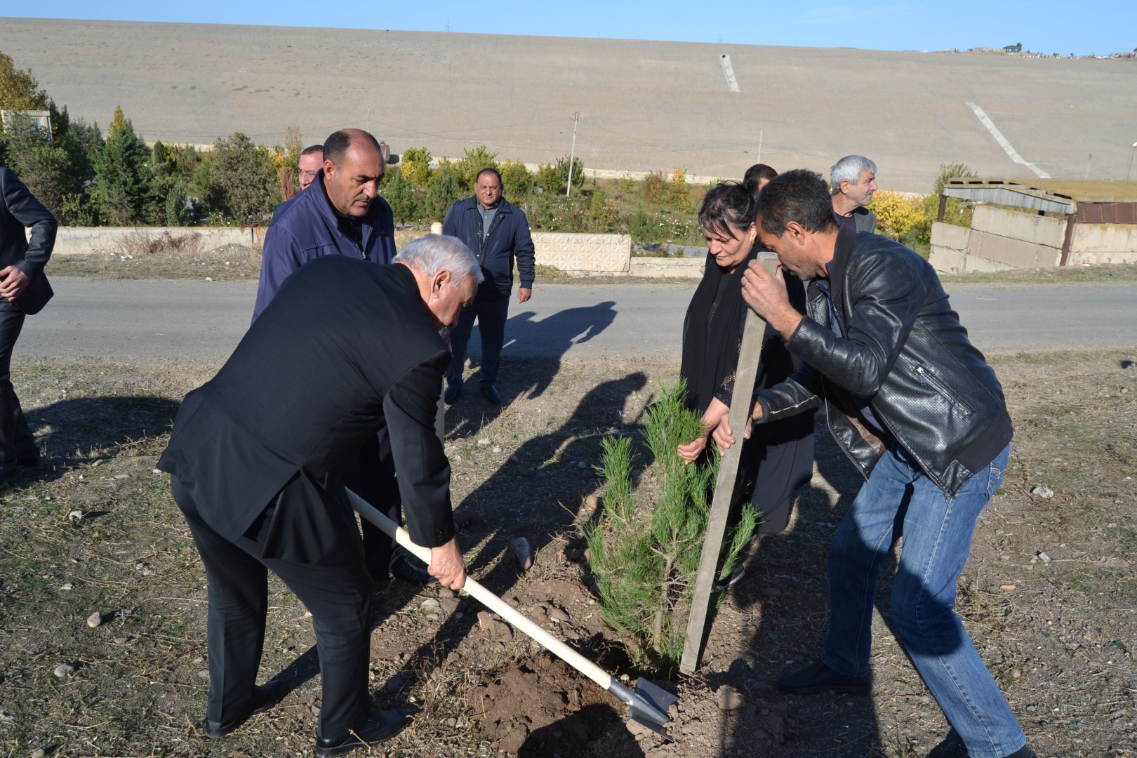 Füzuli rayonunda hər şəhidin adına bir ağac əkilib